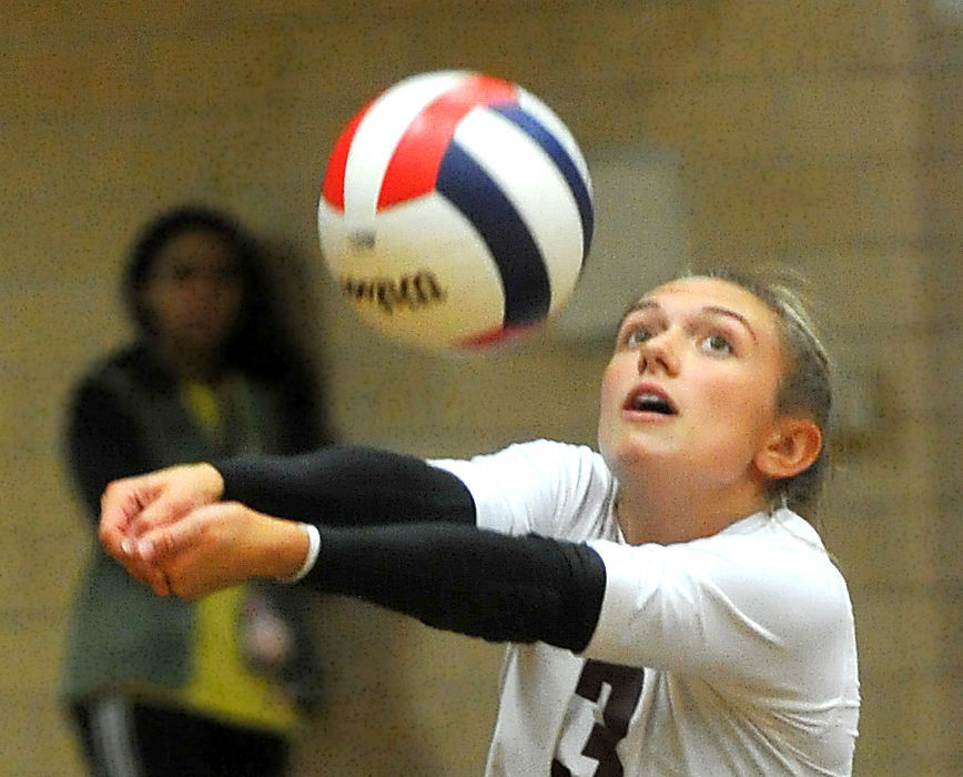 Moline vs United Township volleyball